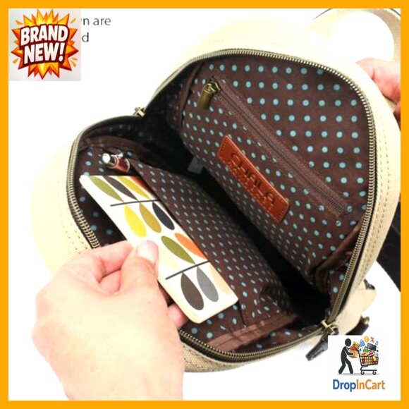 Canvas Sling Bag RFID Protected Crossbody Backpack with Adjustable Strap Amazon.com: Canvas Sling Bag Backpack, Crossbody Shoulder  main image 2